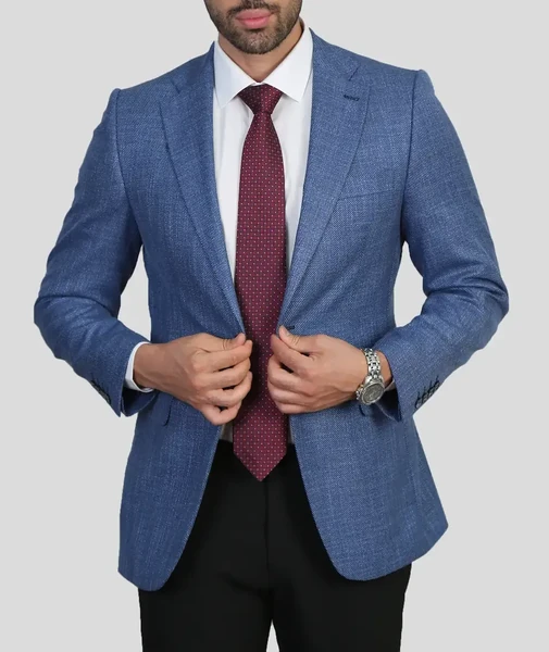  کت تک مردانه طرح دار دینارا