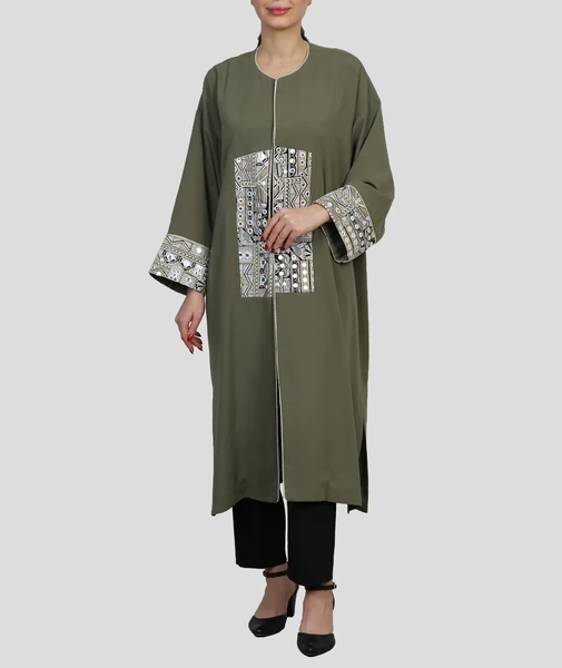 مانتو زنانه راسان - سبز
