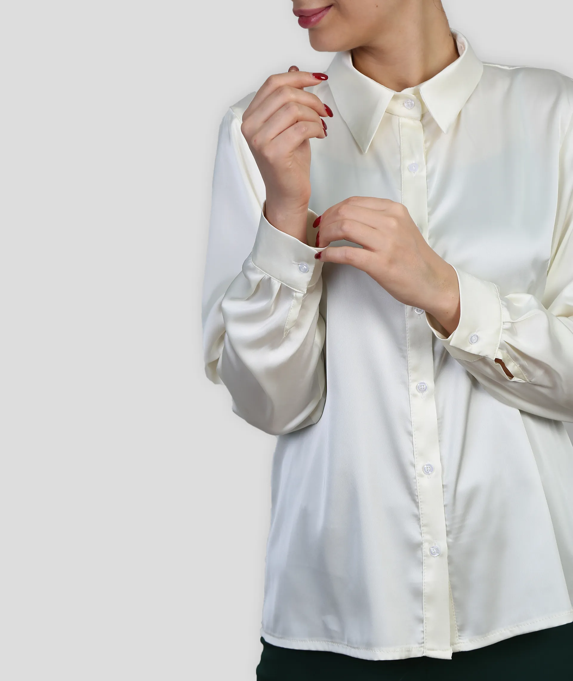 شومیز یقه پیراهنی دینا