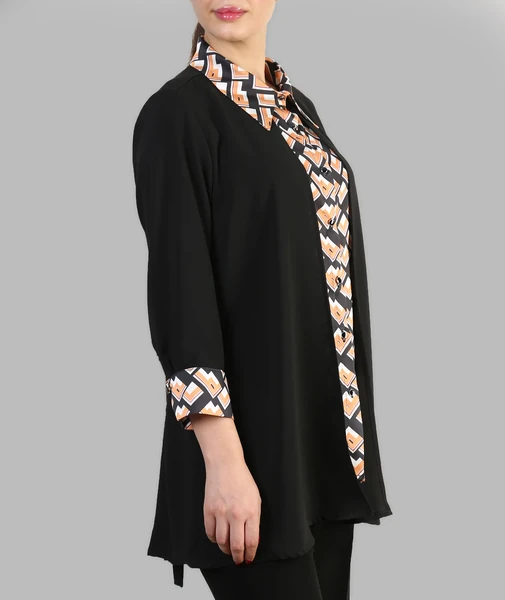 شومیز زنانه دو تکه