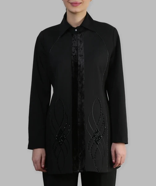 مانتو زنانه سنگدوزی  گیلدا